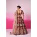 Picture of Georgette & Satin & Silk Maroon Lehenga Choli