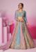 Picture of Georgette & Satin & Silk Rosy Brown Lehenga Choli