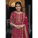 Picture of Excellent Silk Rosy Brown Straight Cut Salwar Kameez