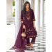 Picture of Silk & Organza Purple Readymade Salwar Kameez