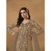 Picture of Ravishing Net Rosy Brown Anarkali Salwar Kameez