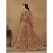 Picture of Delightful Net Sienna Anarkali Salwar Kameez