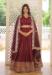 Picture of Bewitching Chiffon Brown Lehenga Choli