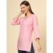 Picture of Marvelous Rayon Pink Kurtis & Tunic