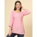 Picture of Marvelous Rayon Pink Kurtis & Tunic