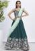 Picture of Ravishing Georgette Dark Green Lehenga Choli