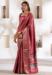 Picture of Taking Silk Maroon Saree