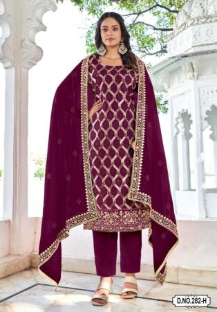 Picture of Pretty Georgette Sienna Straight Cut Salwar Kameez