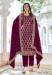 Picture of Pretty Georgette Sienna Straight Cut Salwar Kameez