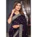 Picture of Enticing Georgette Purple Saree