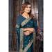 Picture of Classy Georgette Dark Slate Grey Saree