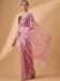 Picture of Fine Net & Silk Pale Violet Red Saree