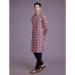 Picture of Resplendent Rayon Rosy Brown Kurtas