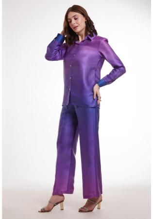 Picture of Beauteous Satin Purple Kurtis & Tunic