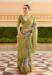 Picture of Delightful Silk Dark Khaki Saree