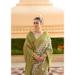 Picture of Delightful Silk Dark Khaki Saree