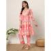 Picture of Fine Cotton Peach Puff Kurtis & Tunic