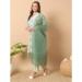 Picture of Cotton Medium Spring Green Readymade Salwar Kameez