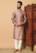 Picture of Well Formed Silk Plum Kurtas