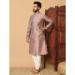 Picture of Well Formed Silk Plum Kurtas