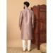 Picture of Well Formed Silk Plum Kurtas