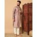 Picture of Well Formed Silk Plum Kurtas