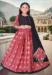 Picture of Graceful Chiffon Crimson Kids Lehenga Choli