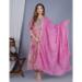 Picture of Fine Cotton Plum Readymade Salwar Kameez