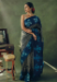 Picture of Statuesque Silk Midnight Blue Saree