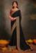 Picture of Sightly Satin Black Saree