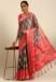 Picture of Grand Cotton Rosy Brown Saree