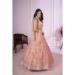 Picture of Stunning Georgette & Net Pink Lehenga Choli