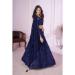 Picture of Georgette & Net Midnight Blue Lehenga Choli