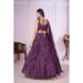 Picture of Well Formed Georgette & Net Blue Violet Lehenga Choli