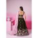 Picture of Elegant Georgette Dark Olive Green Lehenga Choli