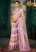 Picture of Fascinating Linen & Silk Pale Violet Red Saree