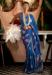 Picture of Sublime Satin Steel Blue Saree