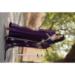 Picture of Resplendent Georgette Purple Readymade Gown