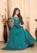 Picture of Wonderful Silk Light Sea Green Readymade Gown