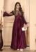 Picture of Taking Silk Saddle Brown Readymade Gown