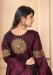 Picture of Taking Silk Saddle Brown Readymade Gown