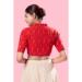 Picture of Ideal Cotton Crimson Designer Blouse