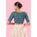 Picture of Fascinating Cotton Sea Green Designer Blouse