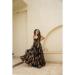 Picture of Graceful Rayon Black Readymade Gown