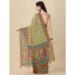 Picture of Superb Linen Dark Khaki Saree