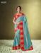 Picture of Enticing Satin & Silk Dark Sea Green Saree