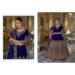 Picture of Marvelous Net Navy Blue Anarkali Salwar Kameez