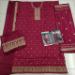 Picture of Resplendent Silk Saddle Brown Straight Cut Salwar Kameez