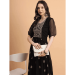 Picture of Fascinating Georgette Black Kurtis & Tunic