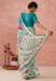 Picture of Excellent Brasso Dark Sea Green Saree